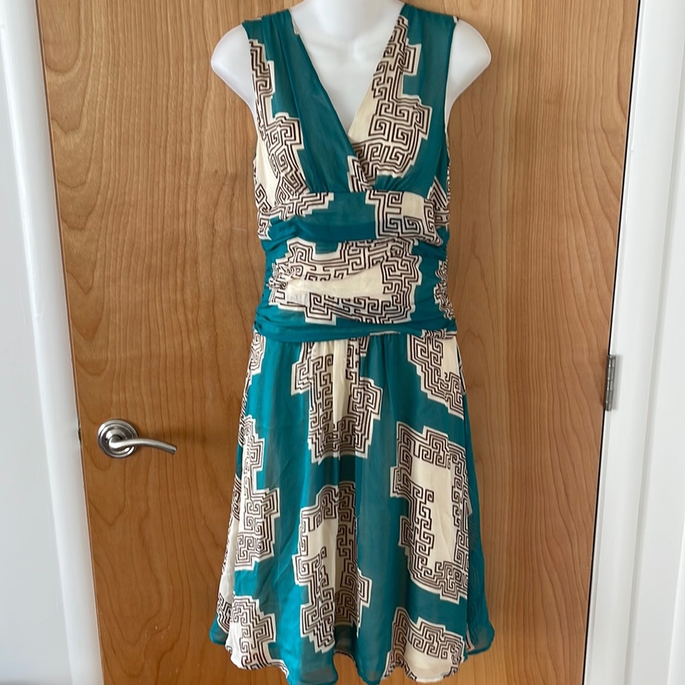 Beth Bowley Silk Printed Midi Dress